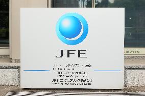 JFE Holding signboard and logo